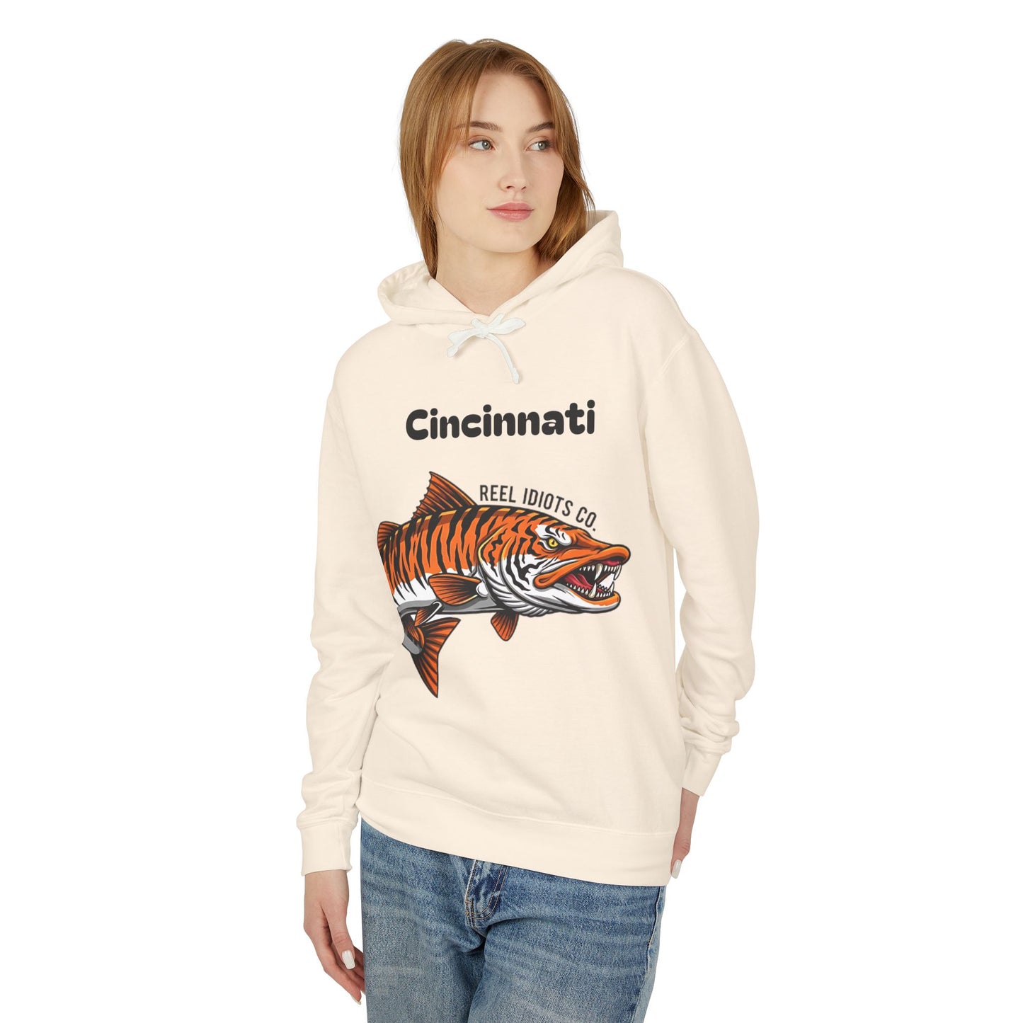 Tiger Muskie Hoodie - Cincinnati 'Hometown Catch' Collection