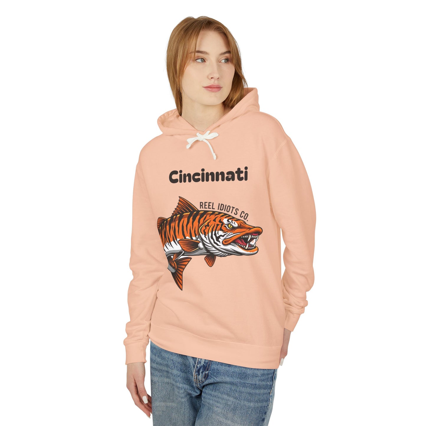Tiger Muskie Hoodie - Cincinnati 'Hometown Catch' Collection