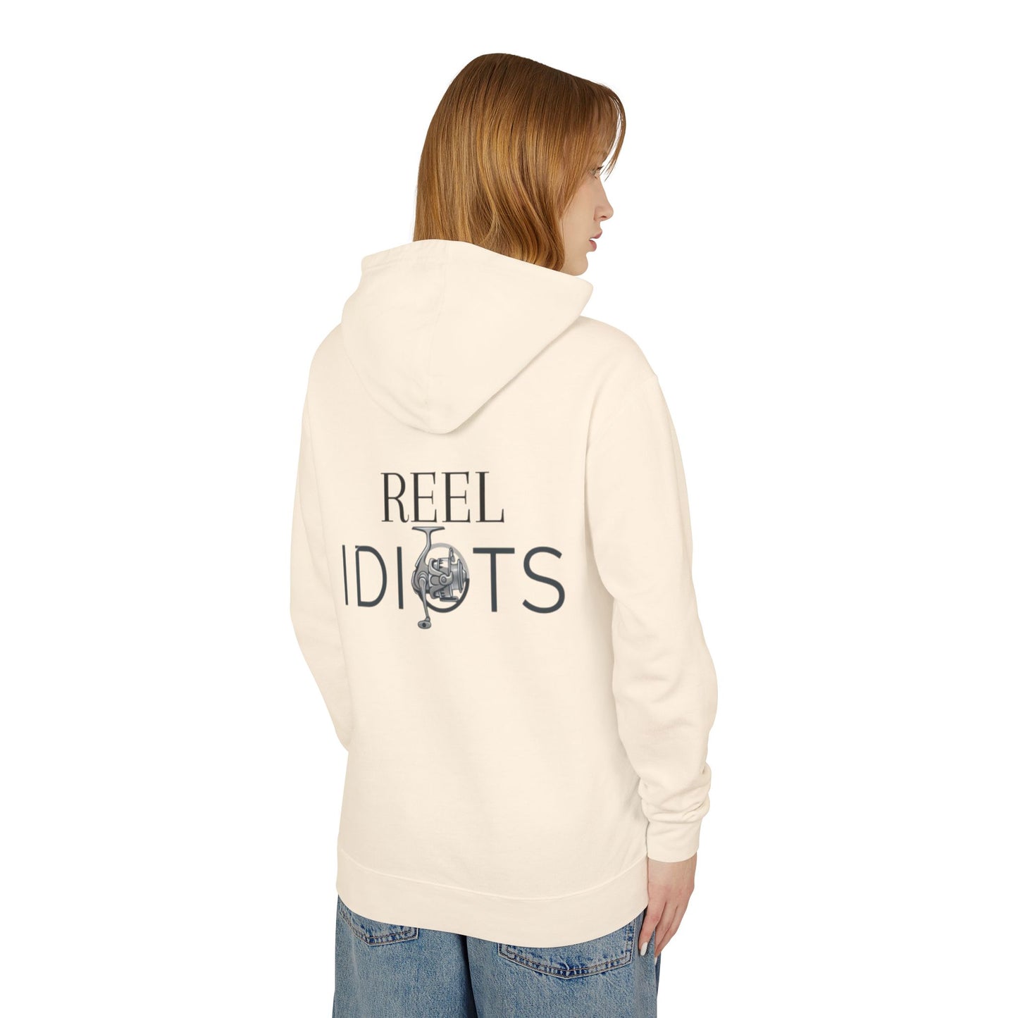 Fun Fishing Hoodie, Ideal for Outdoor Adventures, Gifts for Fishermen, Fishing Enthusiast Apparel, Reel Idiots Sweatshirt