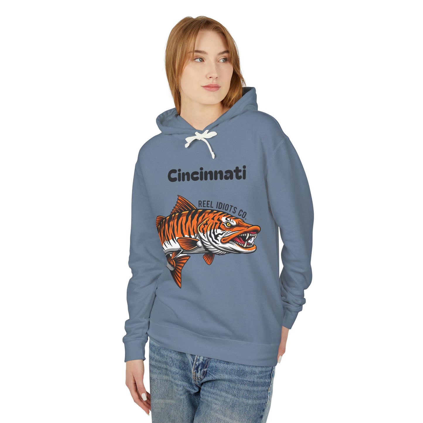 Tiger Muskie Hoodie - Cincinnati 'Hometown Catch' Collection