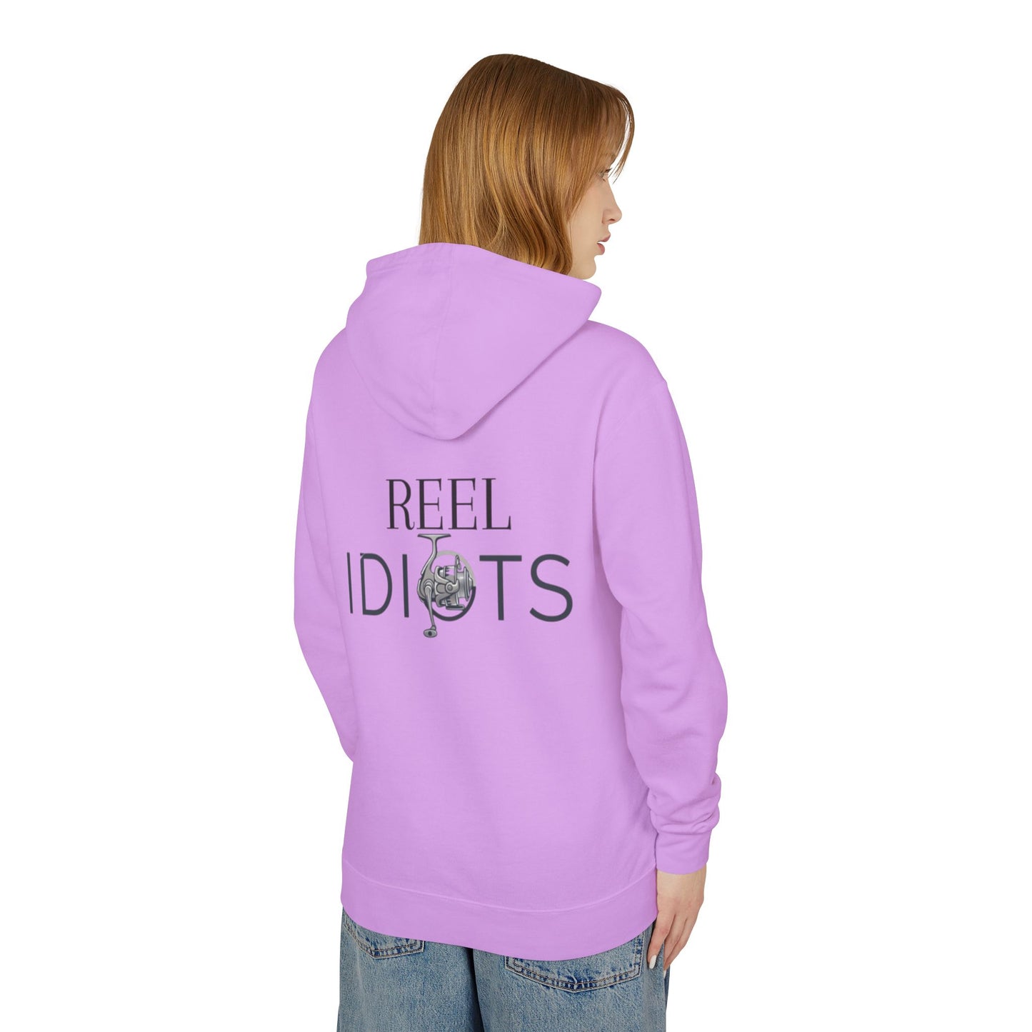 Fun Fishing Hoodie, Ideal for Outdoor Adventures, Gifts for Fishermen, Fishing Enthusiast Apparel, Reel Idiots Sweatshirt