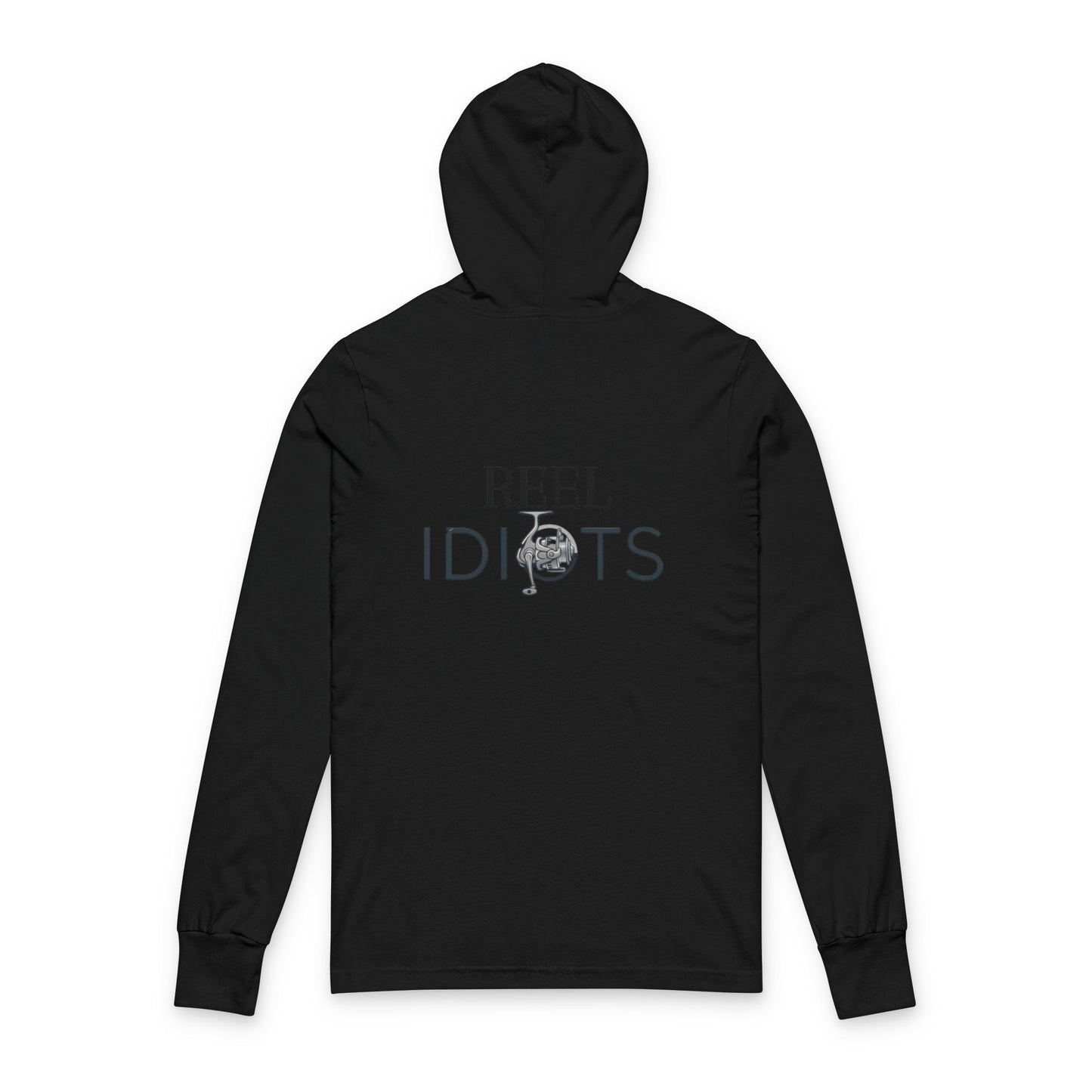 Unisex Hooded Long Sleeve Tee - Baltimore Football Tribute - Edgar Allan Poe Inspired Design