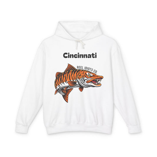 Tiger Muskie Hoodie - Cincinnati 'Hometown Catch' Collection