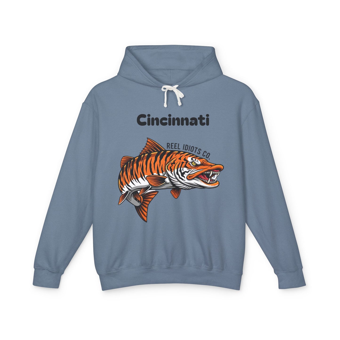 Tiger Muskie Hoodie - Cincinnati 'Hometown Catch' Collection