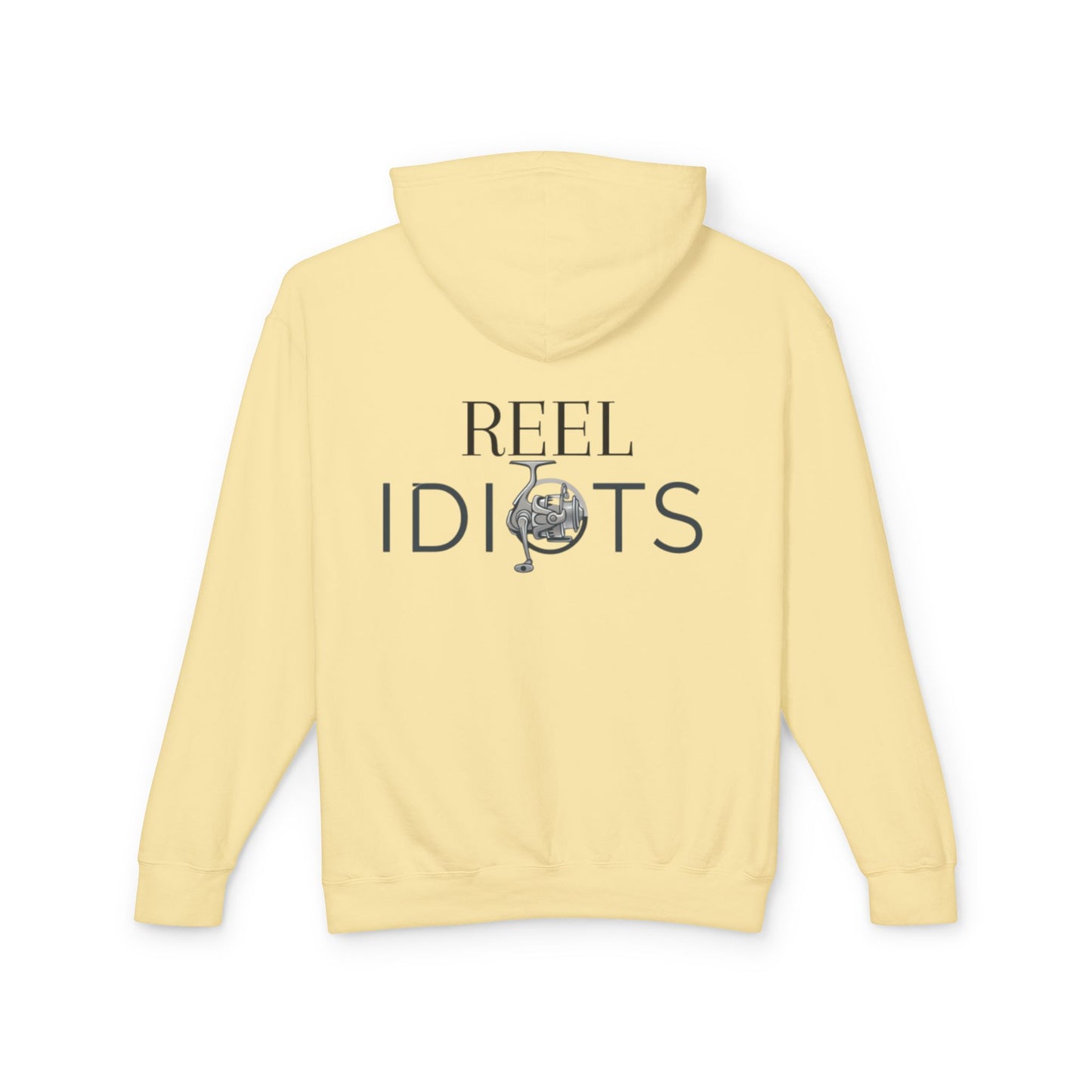Fun Fishing Hoodie, Ideal for Outdoor Adventures, Gifts for Fishermen, Fishing Enthusiast Apparel, Reel Idiots Sweatshirt