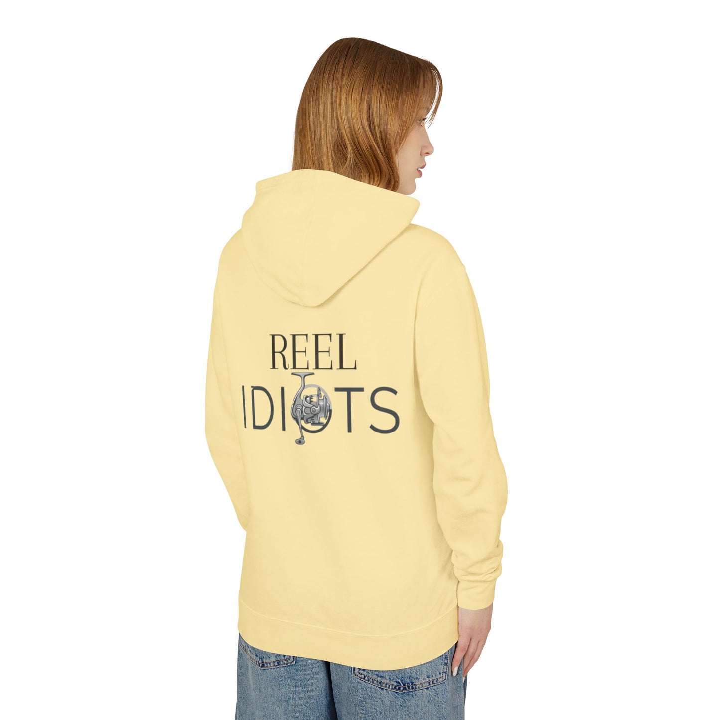 Fun Fishing Hoodie, Ideal for Outdoor Adventures, Gifts for Fishermen, Fishing Enthusiast Apparel, Reel Idiots Sweatshirt