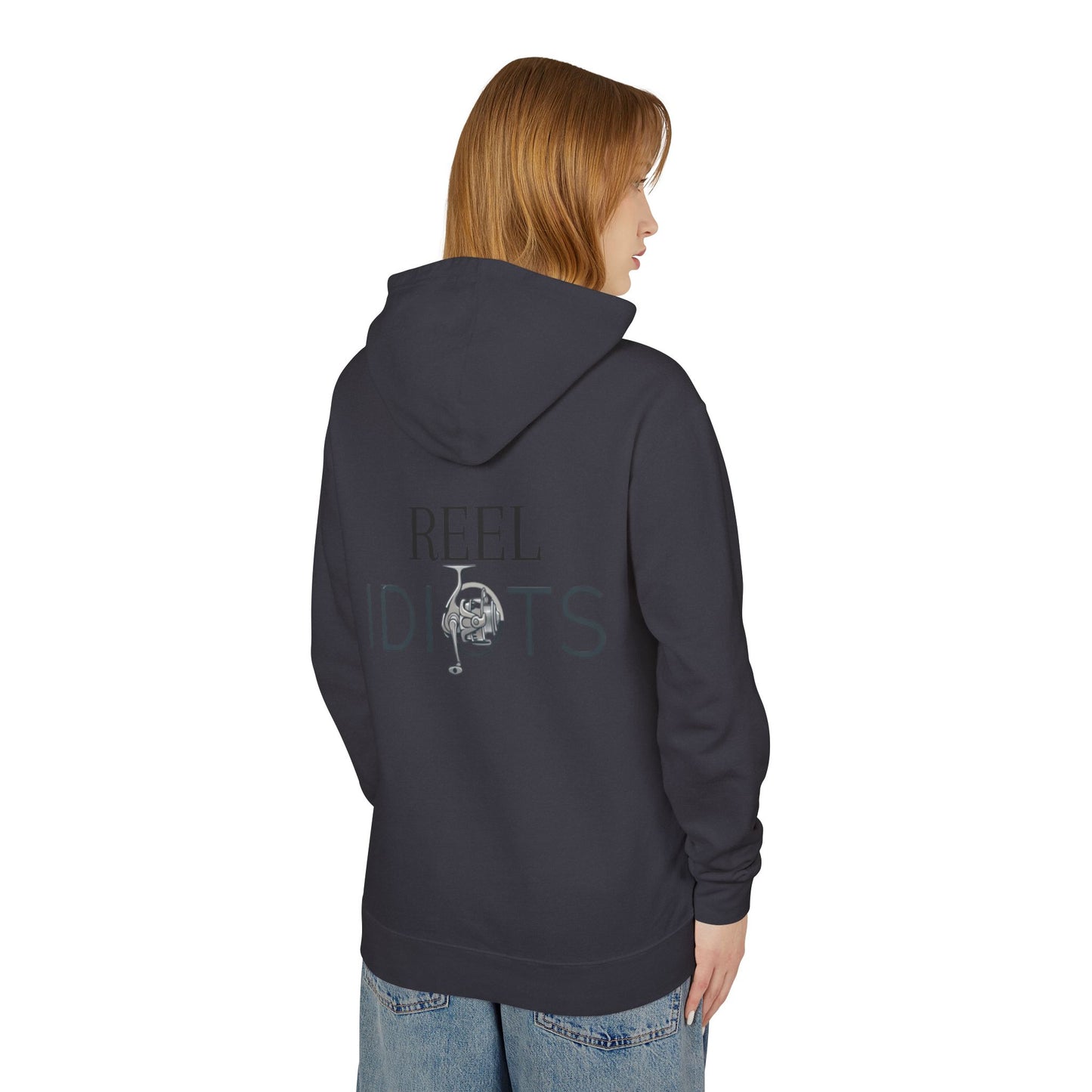 Fun Fishing Hoodie, Ideal for Outdoor Adventures, Gifts for Fishermen, Fishing Enthusiast Apparel, Reel Idiots Sweatshirt