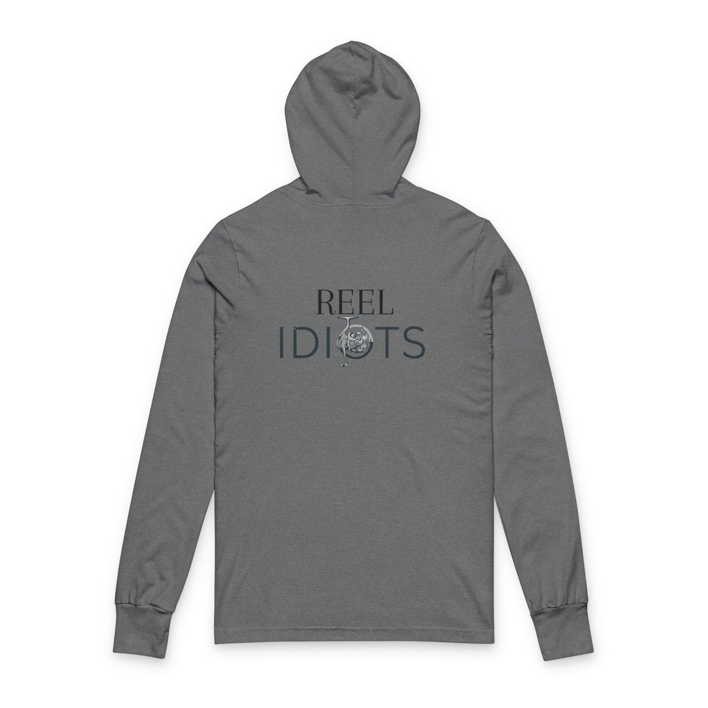 Chicago King Salmon Unisex Hooded Long Sleeve Tee - Reel Idiots Co Hometown Catch Collection