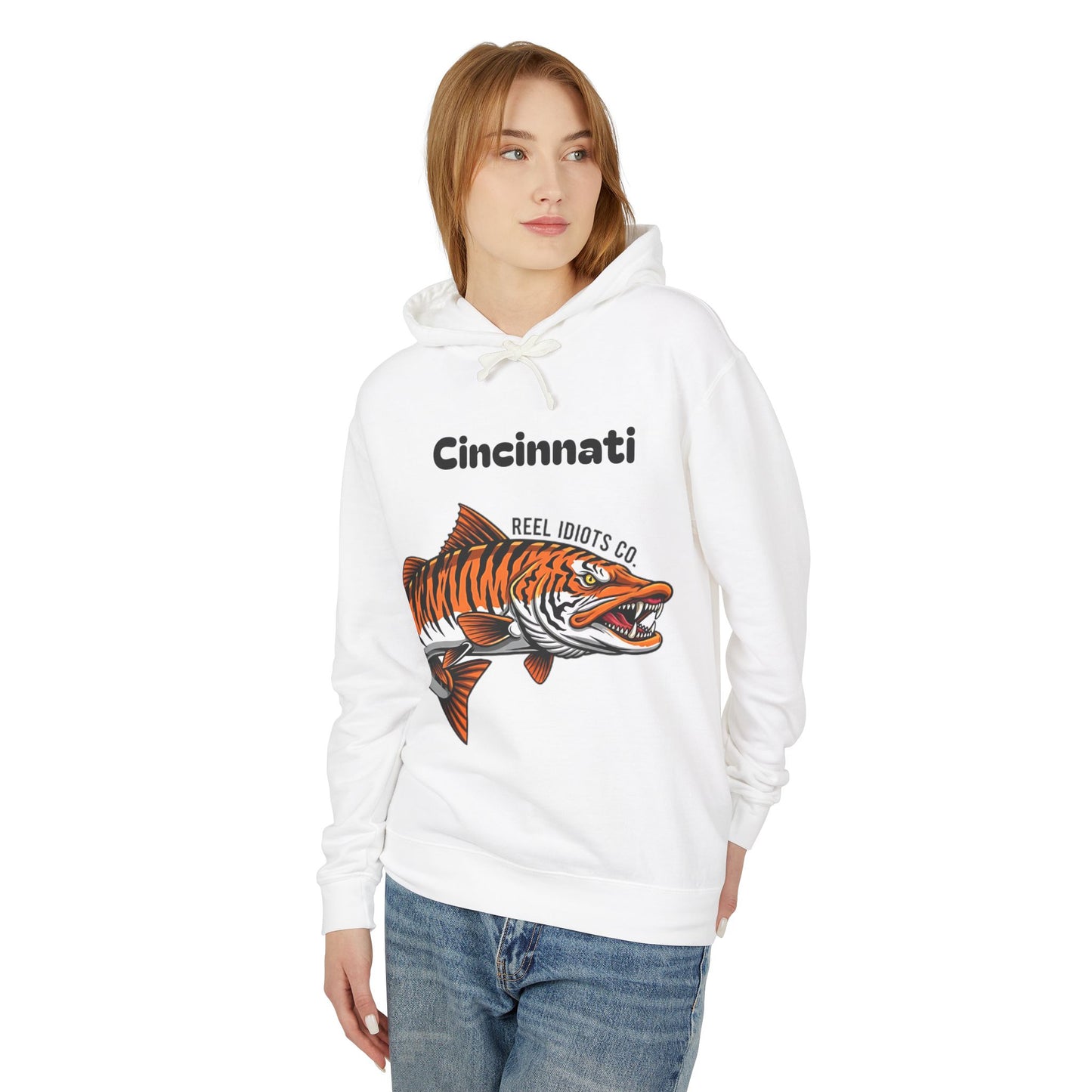 Tiger Muskie Hoodie - Cincinnati 'Hometown Catch' Collection