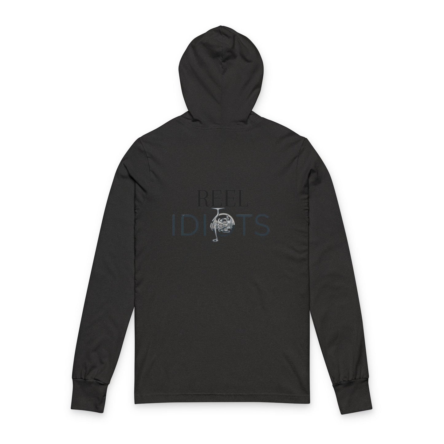 Unisex Hooded Long Sleeve Tee - Baltimore Football Tribute - Edgar Allan Poe Inspired Design