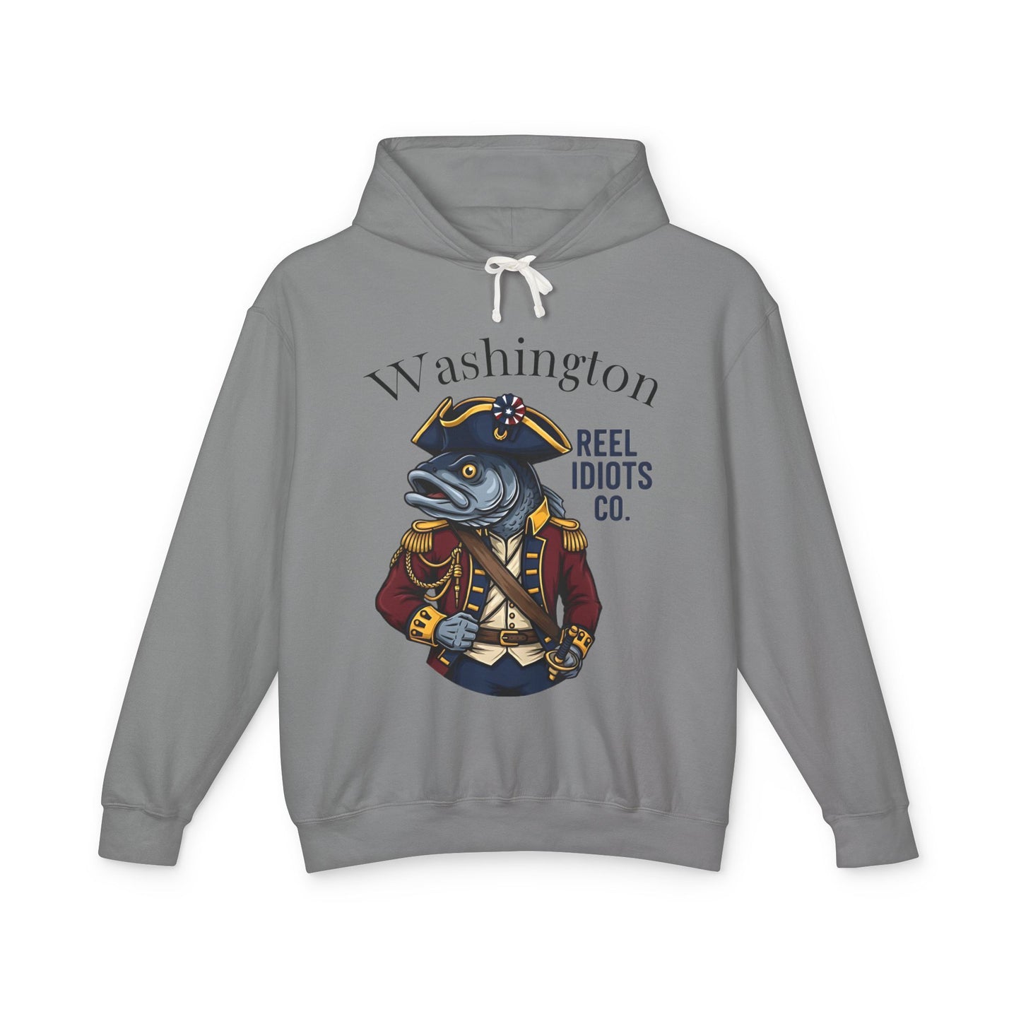 Fun Fishing Hoodie, Ideal for Outdoor Adventures, Gifts for Fishermen, Fishing Enthusiast Apparel, Reel Idiots Sweatshirt