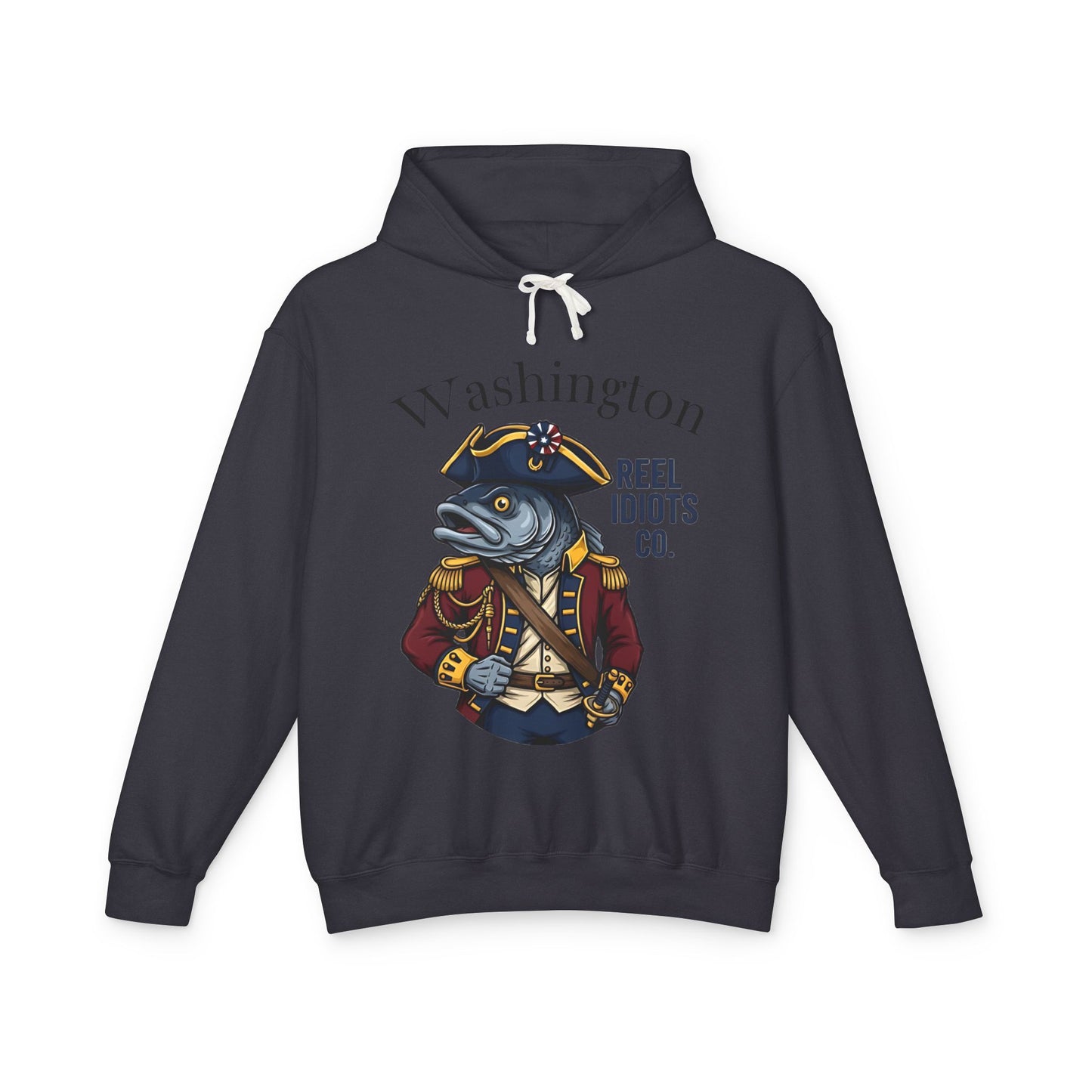 Fun Fishing Hoodie, Ideal for Outdoor Adventures, Gifts for Fishermen, Fishing Enthusiast Apparel, Reel Idiots Sweatshirt