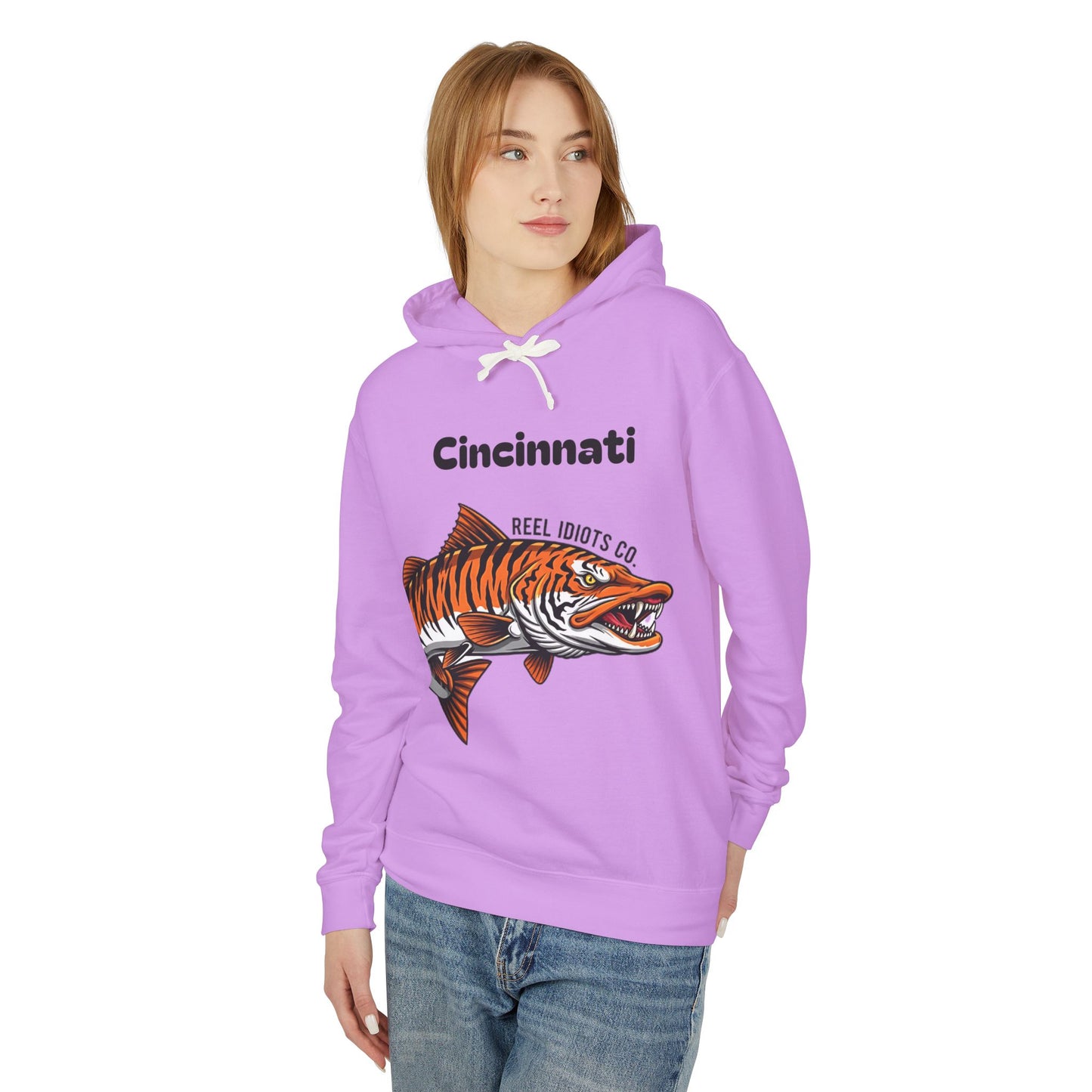 Tiger Muskie Hoodie - Cincinnati 'Hometown Catch' Collection
