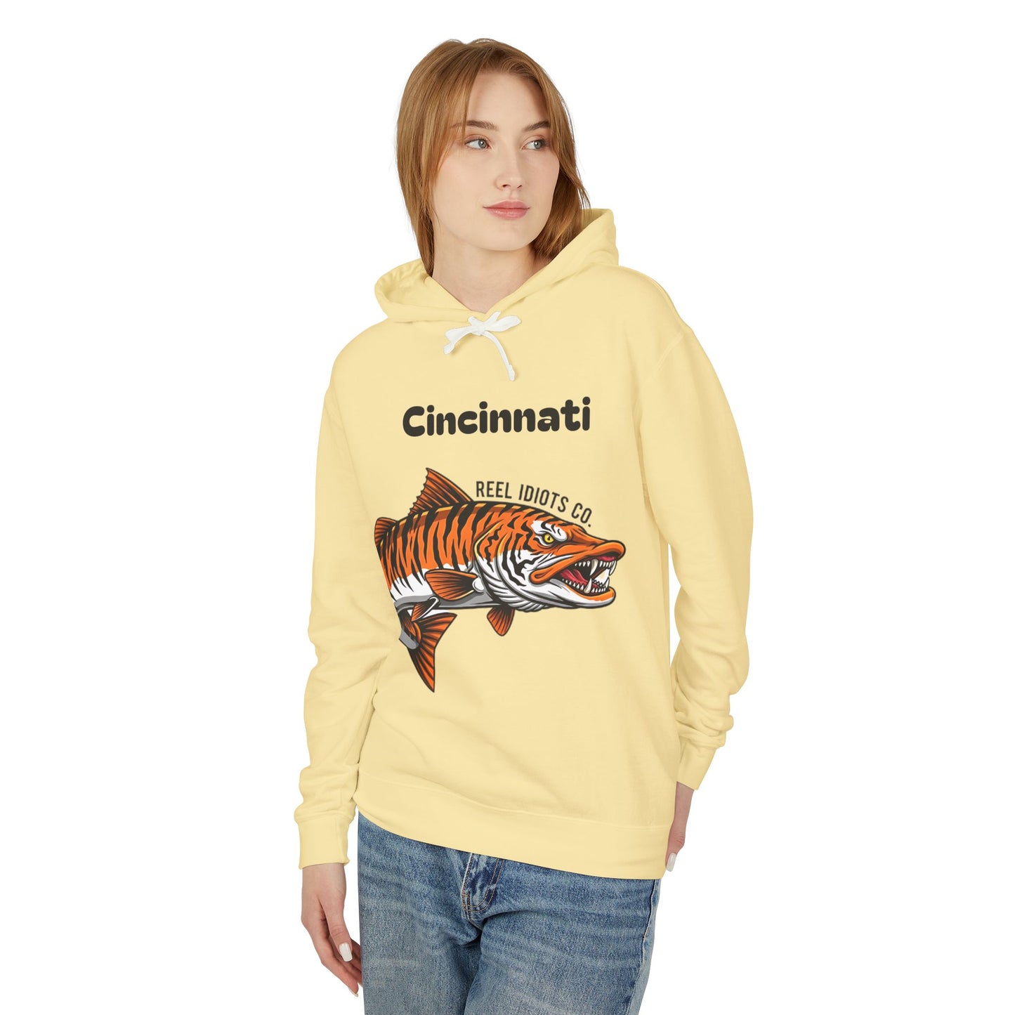 Tiger Muskie Hoodie - Cincinnati 'Hometown Catch' Collection