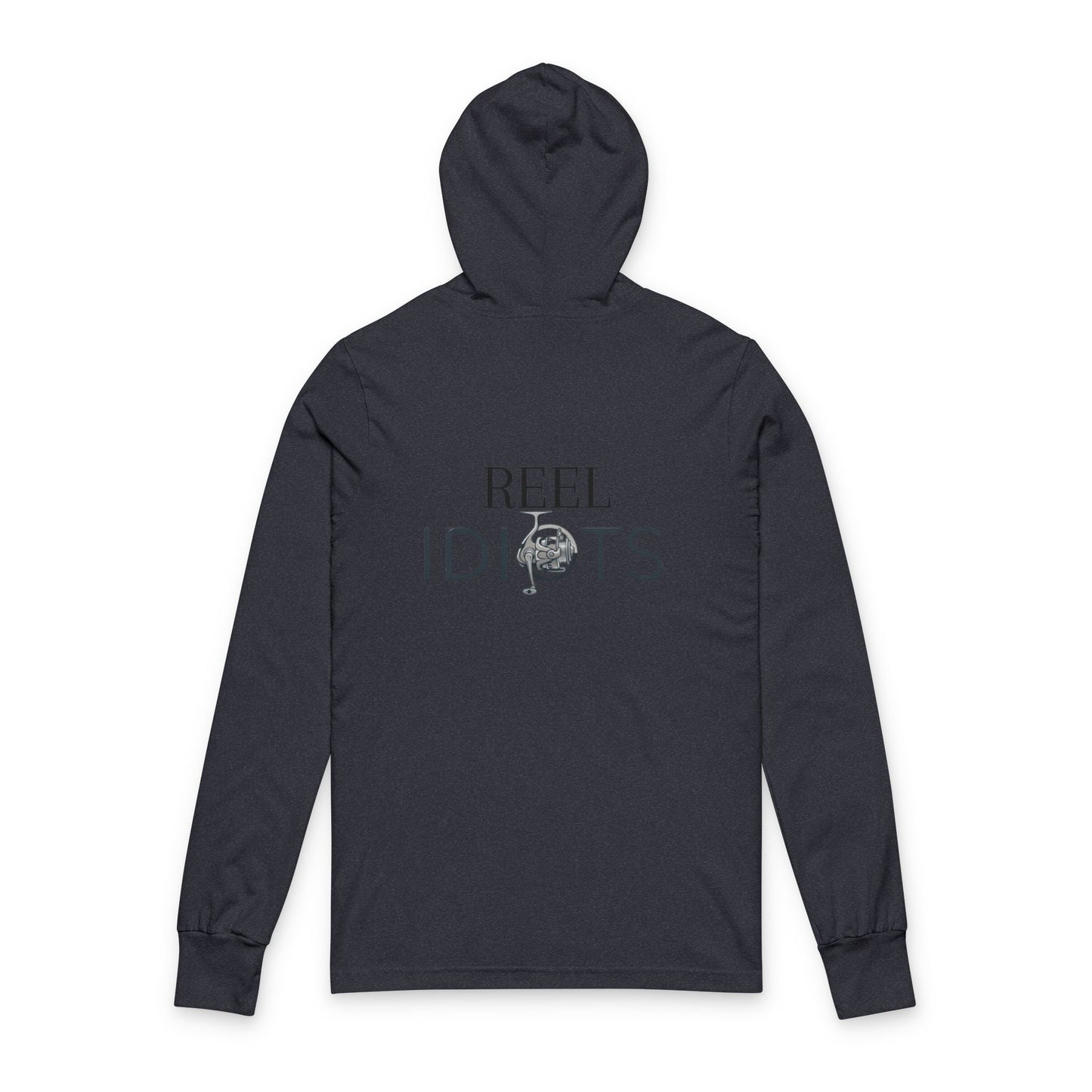 Unisex Hooded Long Sleeve Tee - Baltimore Football Tribute - Edgar Allan Poe Inspired Design