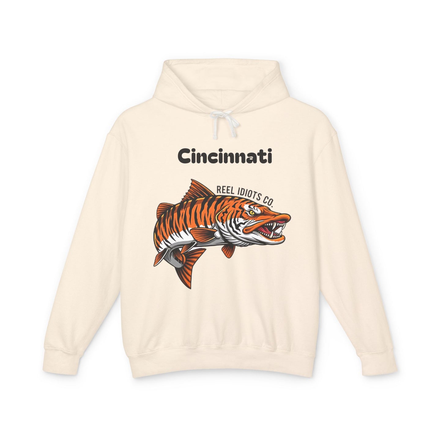 Tiger Muskie Hoodie - Cincinnati 'Hometown Catch' Collection