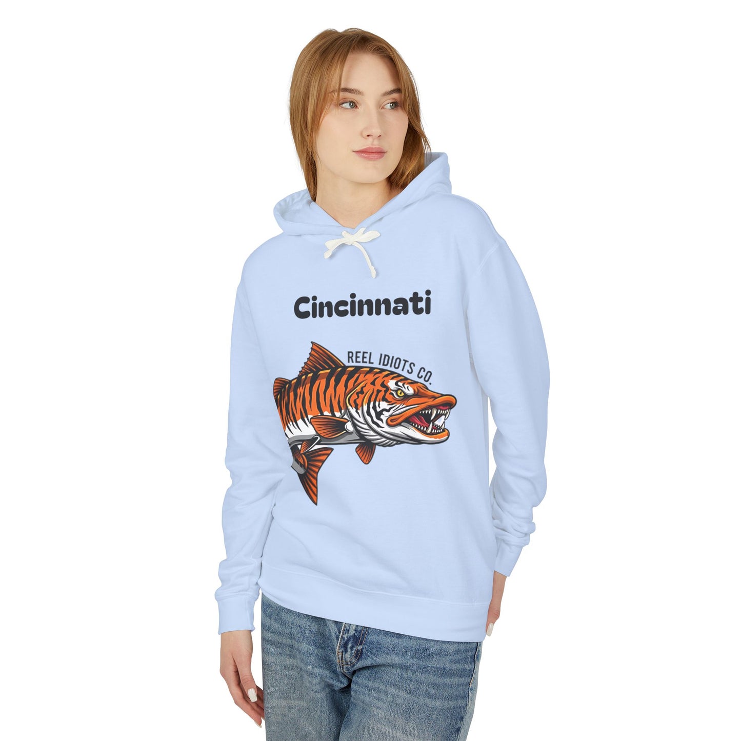 Tiger Muskie Hoodie - Cincinnati 'Hometown Catch' Collection