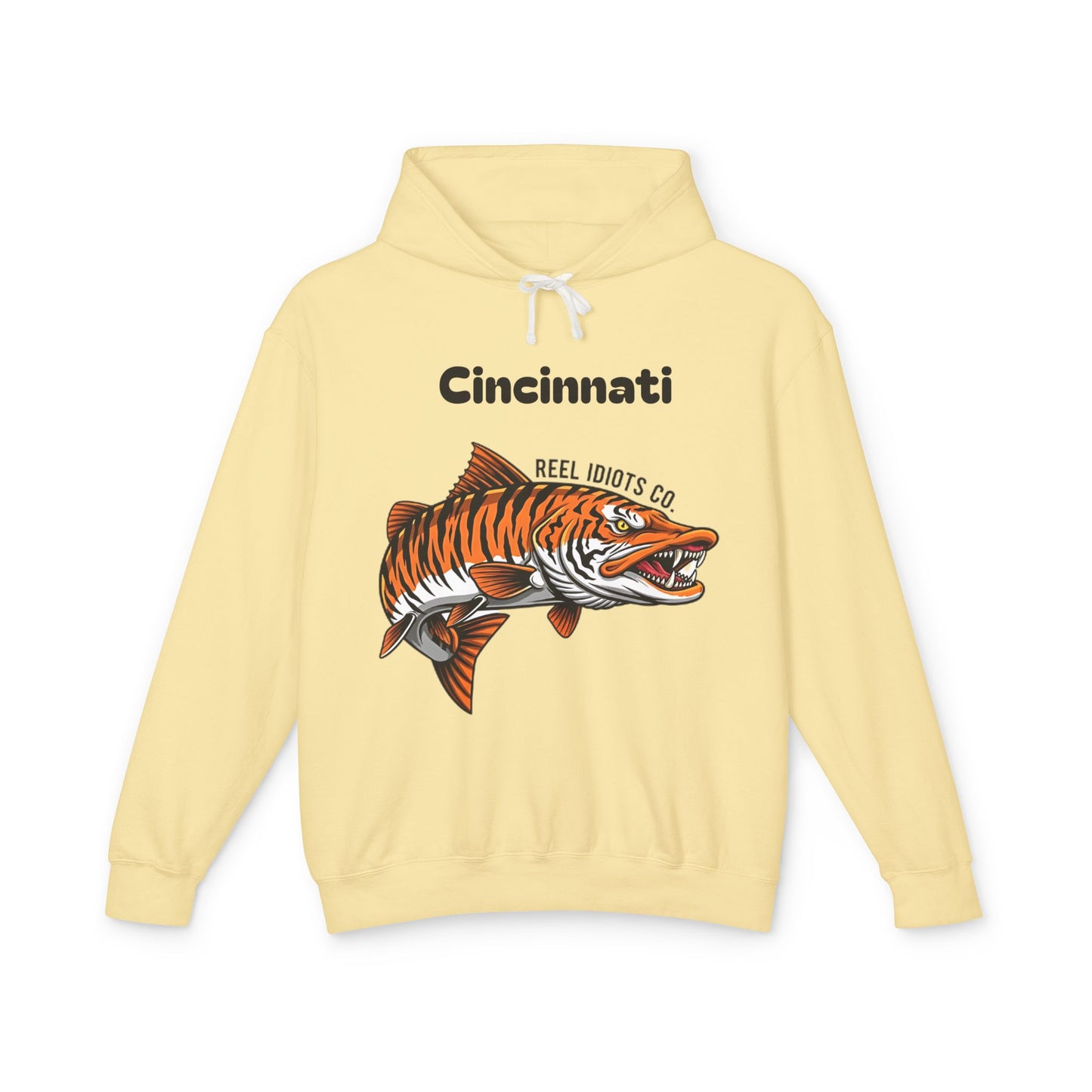 Tiger Muskie Hoodie - Cincinnati 'Hometown Catch' Collection
