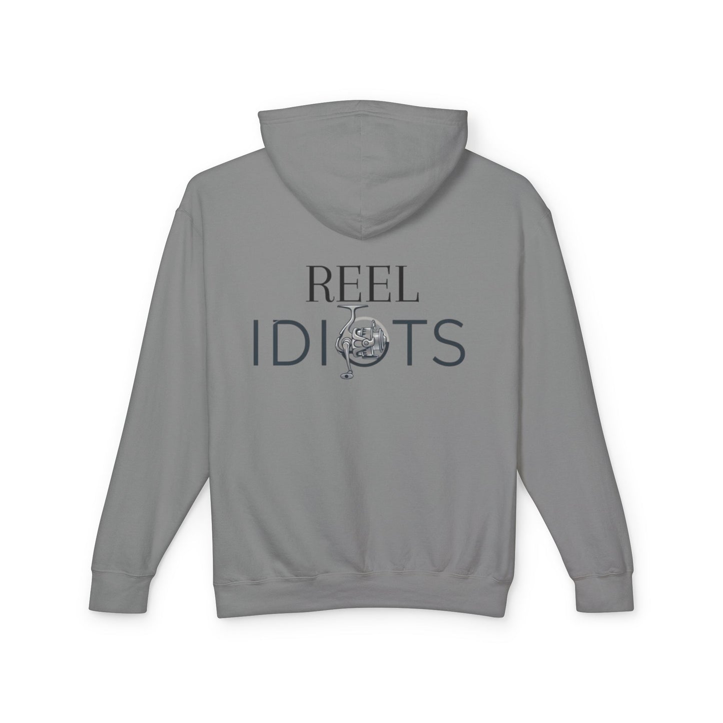 Fun Fishing Hoodie, Ideal for Outdoor Adventures, Gifts for Fishermen, Fishing Enthusiast Apparel, Reel Idiots Sweatshirt