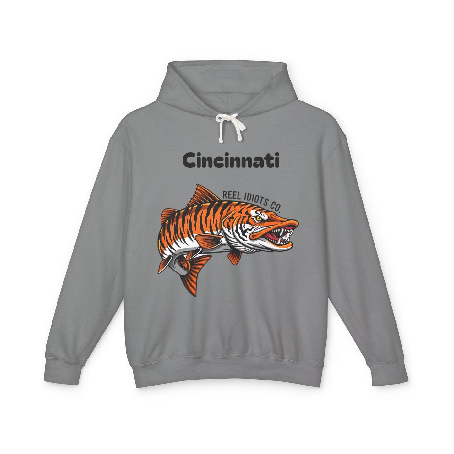 Tiger Muskie Hoodie - Cincinnati 'Hometown Catch' Collection