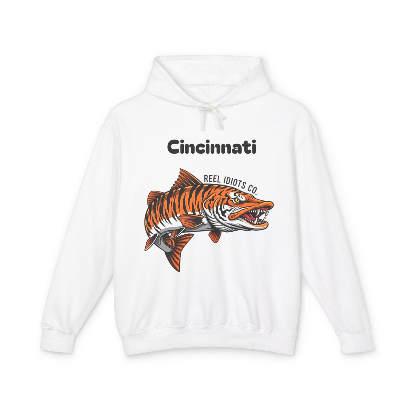 Tiger Muskie Hoodie - Cincinnati 'Hometown Catch' Collection